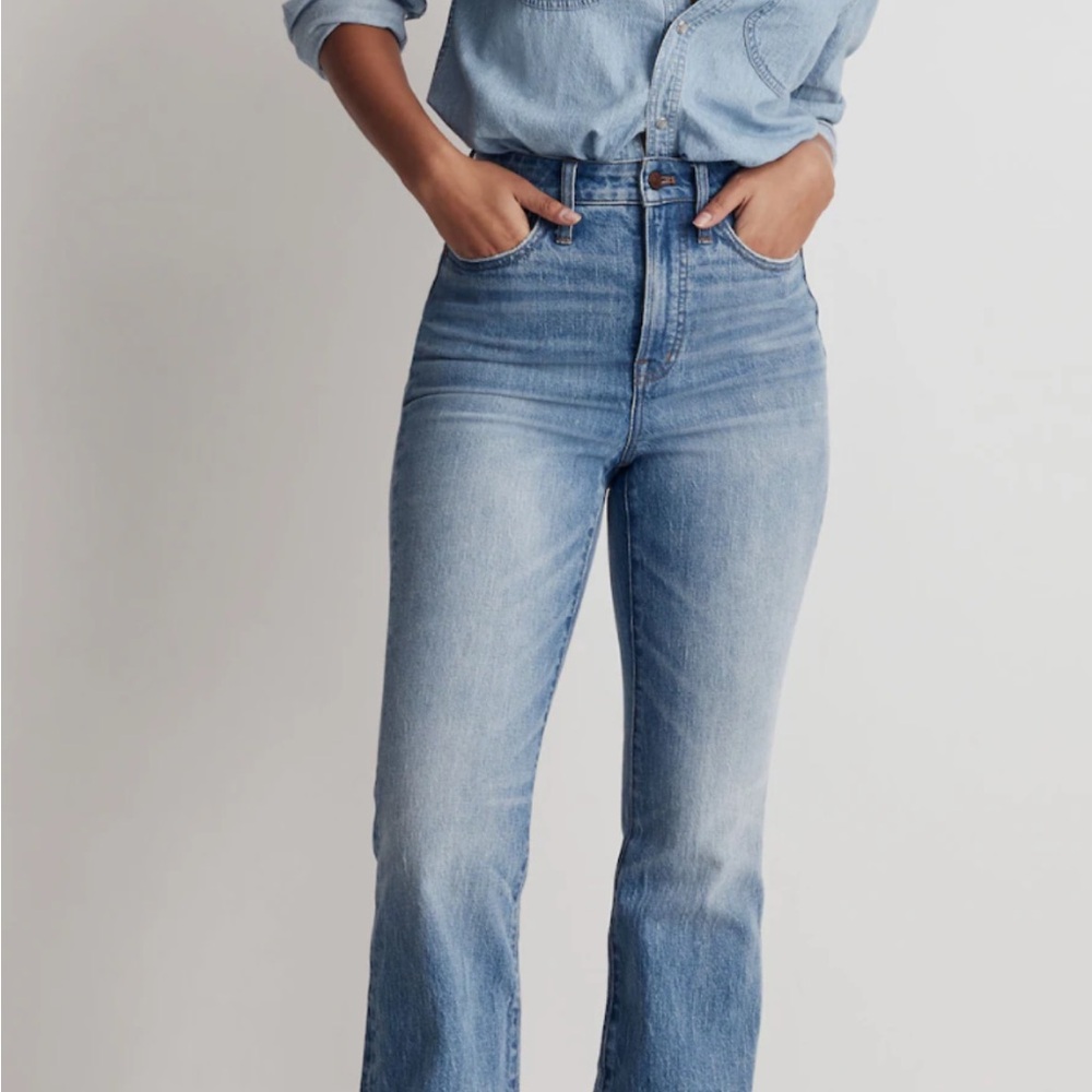 Classic Blue Flared Women's Jeans
